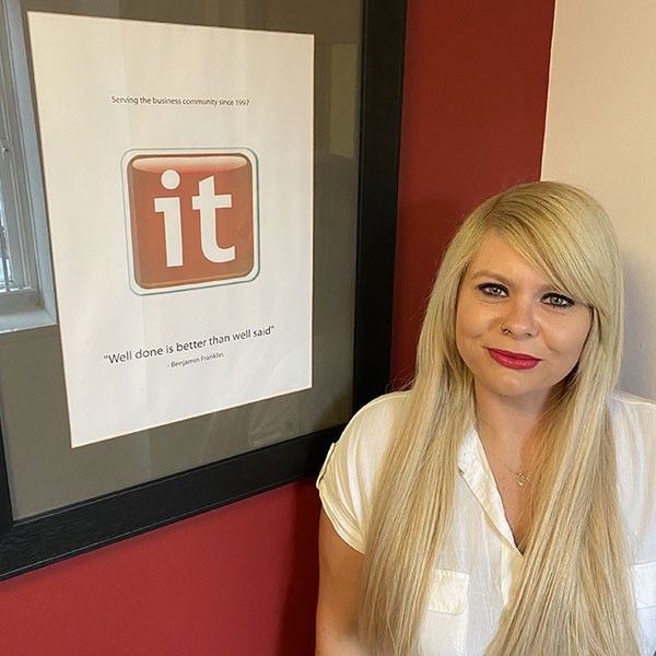 Natalie Ellin, Administration Manager at IT Sales & Support in Sheffield